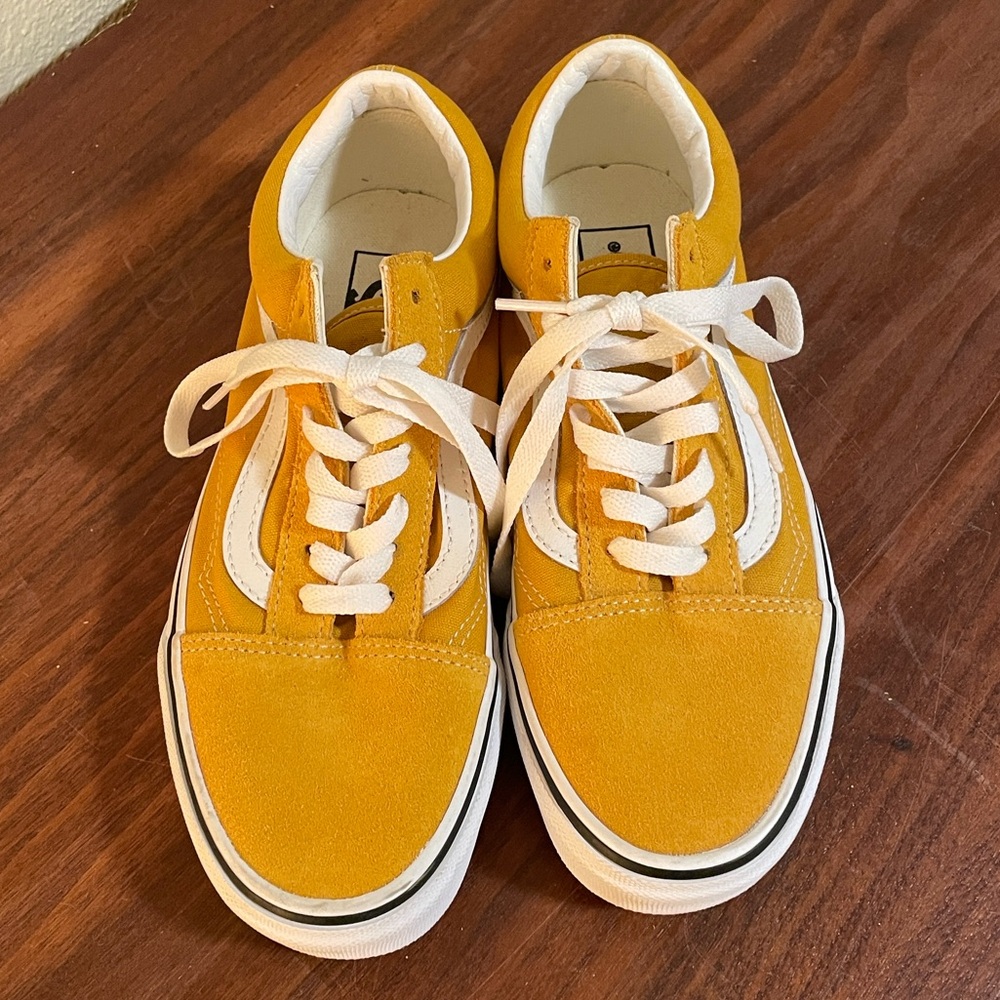 Mustard Yellow Old Skool Vans - Picture 6 of 6